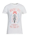Bowery Man T-shirt White Size Xxl Cotton