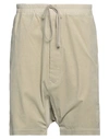 Rick Owens Drkshdw Drkshdw By Rick Owens Man Shorts & Bermuda Shorts Light Grey Size Xl Cotton, Elastane