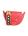 Tsd12 Woman Cross-body Bag Tomato Red Size - Soft Leather