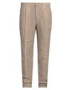 The Gigi Man Pants Beige Size 42 Hemp, Cotton In Beige