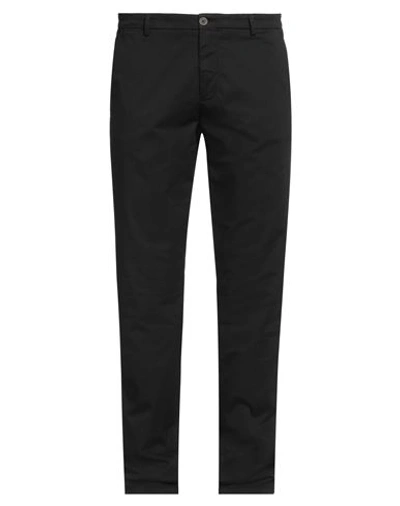 Manuel Ritz Man Pants Black Size 40 Cotton, Elastane