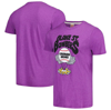 HOMAGE HOMAGE PURPLE COLORADO ROCKIES DOODLE COLLECTION BLAKE ST. BOMBERS TRI-BLEND T-SHIRT