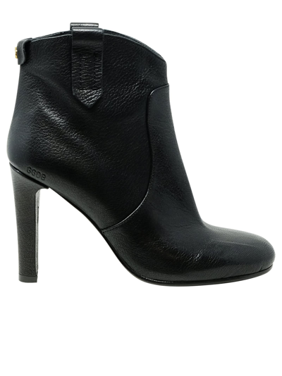 Golden Goose Kelsey Boots Leather Upper In Black