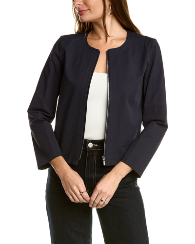 Lafayette 148 Griffith Jacket In Navy