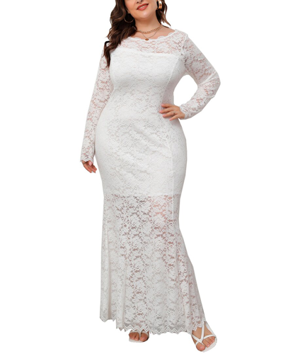 Romanissa Dress In White