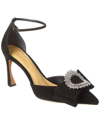 Alexandre Birman 85mm Clarita Suede Slingback Pumps In Black