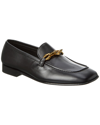 JIMMY CHOO JIMMY CHOO DIAMOND TILDA LEATHER LOAFER