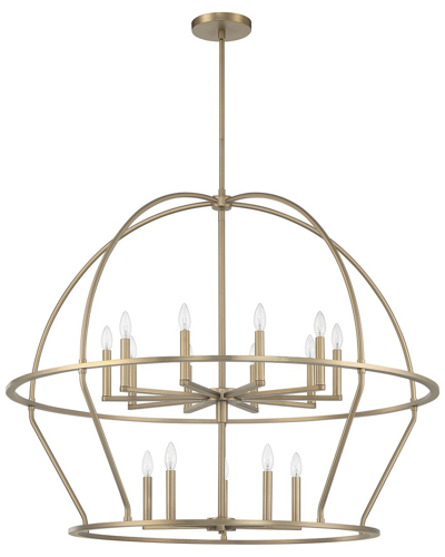 Crystorama Abbott 15-light Vibrant Gold Chandelier