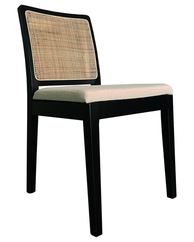 Moe's Home Collection Orville Dining Chair Black-set Of Two