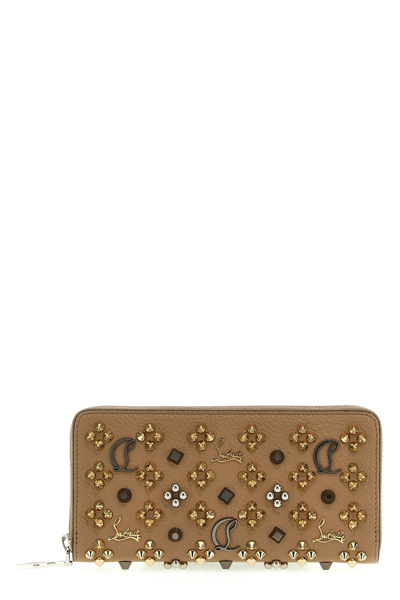 Christian Louboutin Women 'panettone' Wallet In Cream