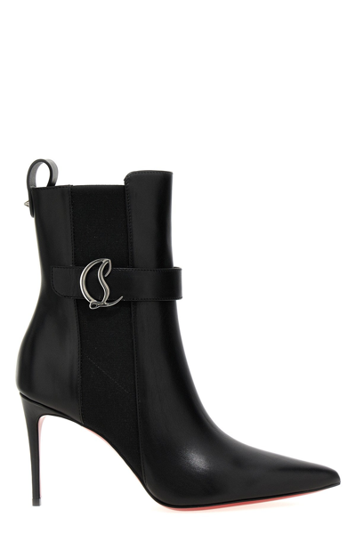 Christian Louboutin Women 'so Cl' Ankle Boots In Black