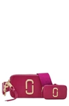 Marc Jacobs The Utility Snapshot Bag In Lipstick Pink