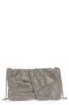 Jimmy Choo Small Bonny Crystal Clutch In Silver