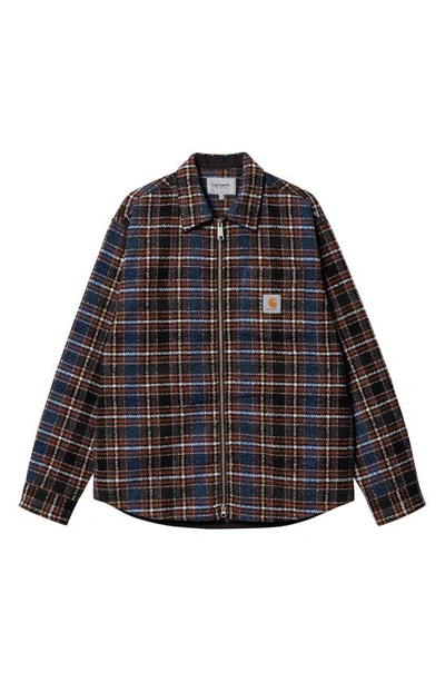 Carhartt Stroy Shirt Jacket Stroy Check, Liberty In Multicolor