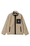 Carhartt Prentis Liner Faux-shearling Jacket In Beige