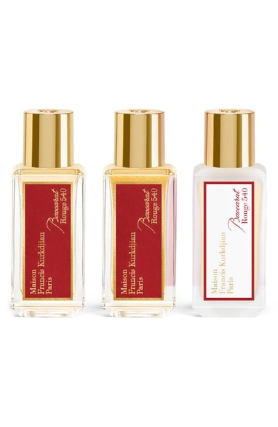 Maison Francis Kurkdjian Baccarat Rouge 540 3-piece Body Ritual Set