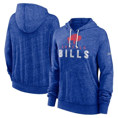 Nike Women's Rewind Gym Vintage (nfl Buffalo Bills) Pullover Hoodie In Blue
