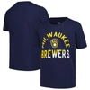 OUTERSTUFF YOUTH NAVY MILWAUKEE BREWERS HALFTIME T-SHIRT