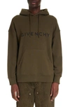 GIVENCHY SLIM FIT LOGO GRAPHIC HOODIE