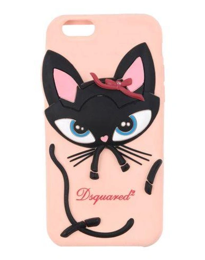 Dsquared2 3d Cat Silicone Iphone 6 Case In Nude