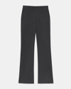 Lafayette 148 Punto Milano Gates Flared Ankle Pant In Grey