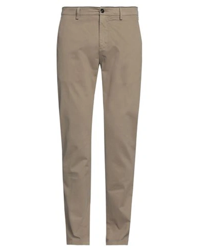 Department 5 Man Pants Khaki Size 32 Cotton, Elastane In Beige