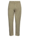 Haikure Man Pants Khaki Size 33 Cotton, Elastane In Beige