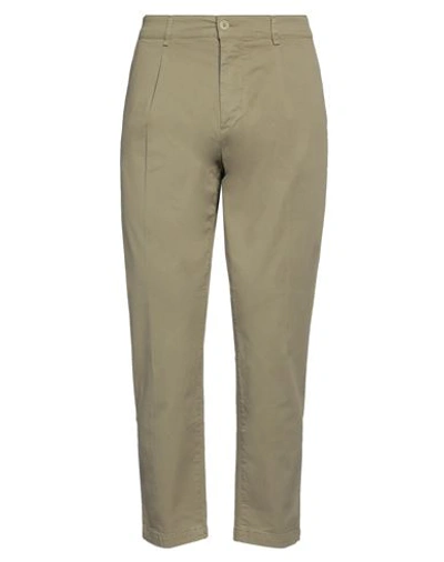 Haikure Man Pants Khaki Size 33 Cotton, Elastane In Beige