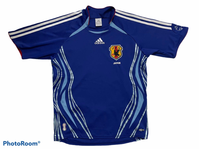 Pre-owned Adidas X Jersey Vintage 2005-2008 Adidas Japan Soccer Football Jersey In Blue