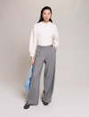 MAJE WIDE-LEG SUIT TROUSERS FOR FALL/WINTER