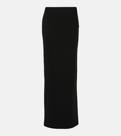 Monot High-rise Maxi Skirt In Black