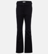 Yves Salomon Softshell Ski Pants In Black