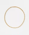 Ann Taylor Delicate Chain Necklace In Goldtone