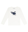 Bonpoint Tadda Printed Cotton Jersey Top In Neutrals