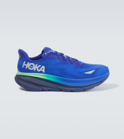 Hoka One One Clifton 9 Gtx Sneakers In Blue