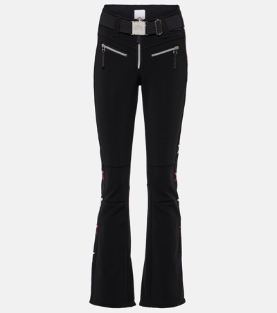 Jet Set Tiby Star Flared Ski Pants In Black