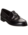 PRADA PRADA LOGO LEATHER LOAFER