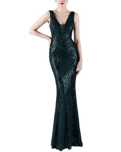 Kalinnu Maxi Dress In Blue