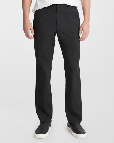 Vince Dobby Regular Fit Chino Pants In Black