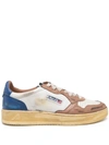 Autry Super Vintage Low-top Sneakers In White