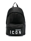 DSQUARED2 DSQUARED2 ICON LOGO BACKPACK