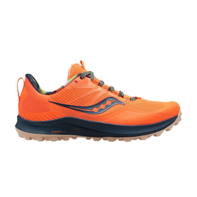 Pre-owned Saucony Wmns Peregrine 12 'campfire Story' In Orange