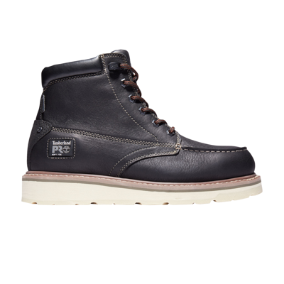 Pre-owned Timberland Gridworks 6 Inch Waterproof Work Boot 'black'