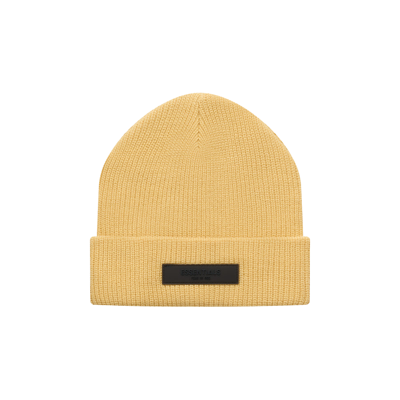 Pre-owned Essentials Fear Of God  Beanie 'light Tuscan' In Yellow