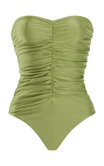 Jade Swim Yara One-piece Swimsuit In Green