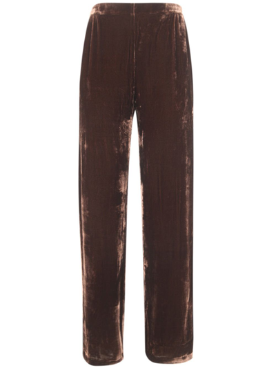 Bianco Levrin Carla Pants In Burgundy