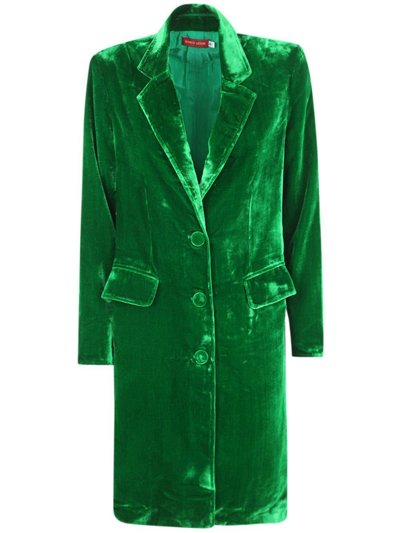 Bianco Levrin Colette Coat In Green