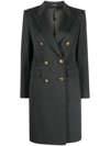 Tagliatore Women Parigi Double Breasted Coat In Grey