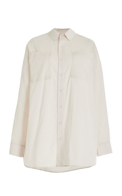 Jade Swim Mika Button-down Shirt In White