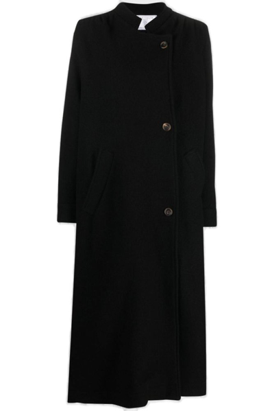 Société Anonyme Shirley Wool Trench Coat In Blue